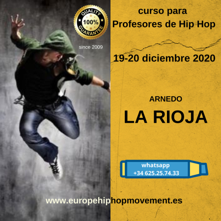 Hip Hop Teacher Training in La Rioja