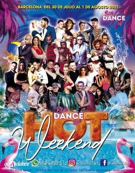 BCN Dance Life HOT Weekend - Julio 2021