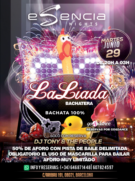 La Liada Bachatera - Barcelona June 29 2021