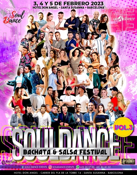 SoulDance Bachata & Salsa Festival Vol.3 - Febrero 2023