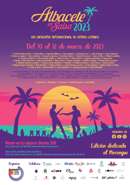 ALBACETE EN SALSA 2023 - XIV Encuentro Internacional de Ritmos Latinos 