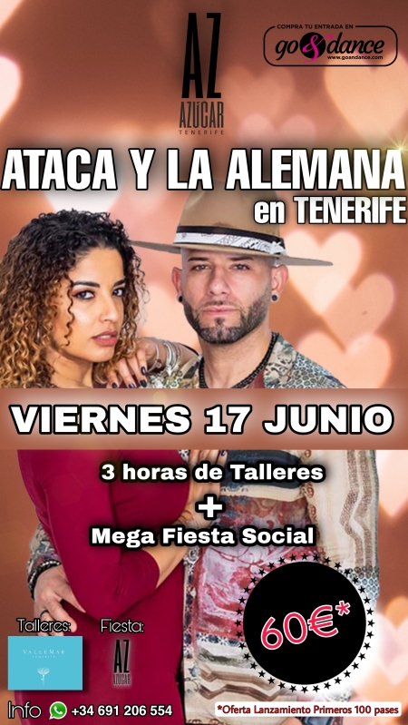 Ataca y la Alemana in Tenerife - Friday 17th June 2022
