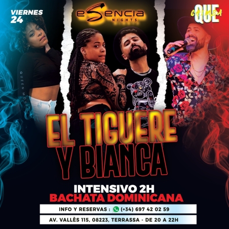 Intensivo Bachata El Tiguere y Bianca - Viernes 24 Junio 2022