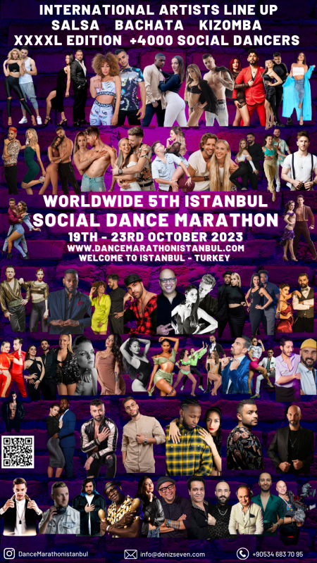 5th istanbul Social Dance Marathon 18-23 October 2023