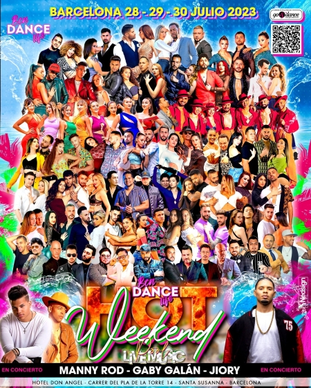BCN Dance Life HOT Weekend - Julio 2023
