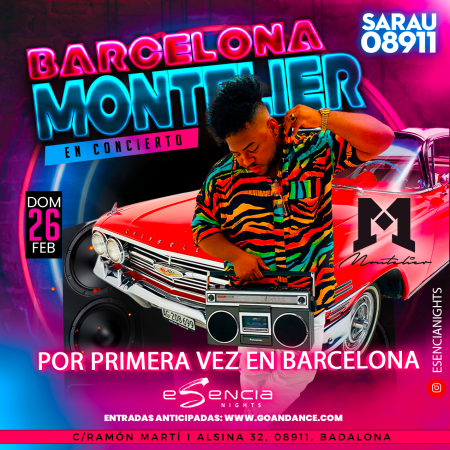 Montelier in concert Barcelona