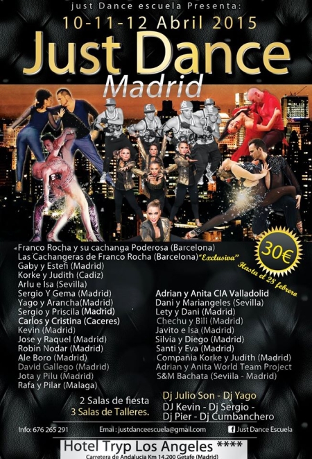 Just Dance Madrid 2015 (2nd Edition)