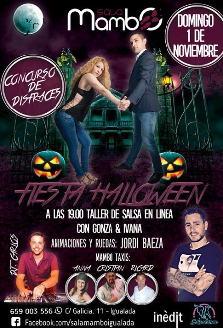 Halloween Domingo 01 de Noviembre en Sala Mambo by Inedit