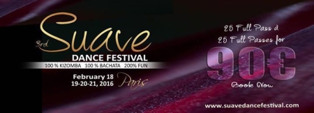 Suave Dance Festival Paris 2016 (3ª Edición)