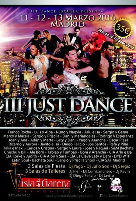 Just Dance Madrid 2016 (3rd Edition)
