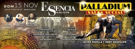ESENCIA S.C. PRESENTA: PALLADIUM SALSA SOCIAL FEST: ESTRENO!!! SHOWS Y TALLERES
