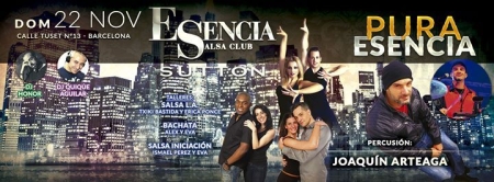 Esencia s.C. presenta: ¡¡¡¡PURA ESENCIA!!! Talleres Nivel Intermedio: (Salsa y Bachata) y salsa Inic