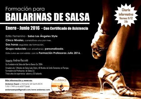 Training Salsa Dancers - Briefing