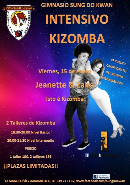 Kizomba intensive with Jeanette&Zaira