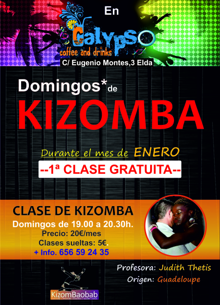 Clases de Kizomba - Abierto| ELDA