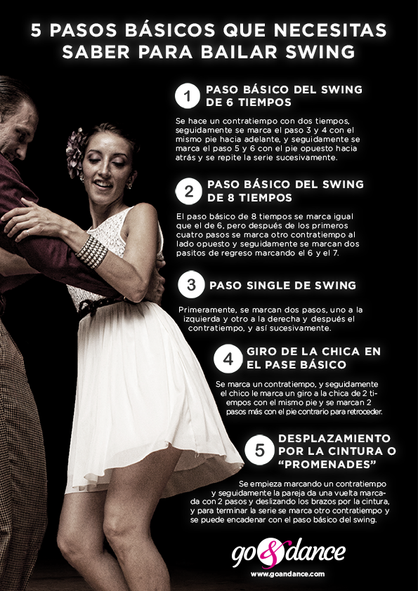 5 pasos básicos saber bailar swing